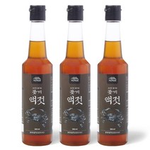 시장쏙 프리미엄 만능 소스 서해안 부안 앞바다 국산 꽃게 액젓, 3개, 500ml