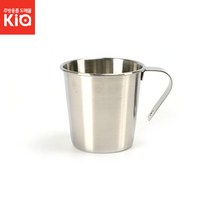 후지손잡이스텐컵 양치컵 물컵 국내산 스테인레스, 후지손잡이스텐컵(1ea)