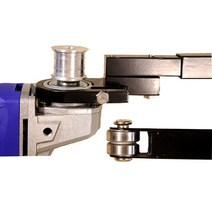 샌딩기 전동 에어 앵글 그라인더 미니 DIY 샌더 샌딩 벨트 어댑터 머신 Bandfile 헤드 100mm 전기, 한개옵션0