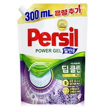 퍼실 파워젤 라벤더코튼 밀리언파워 일반용 액상세제리필, 1.8L, 5개