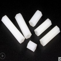 20-50pcs 여성 나일론 standoff M2 M2.5 M3 M4 x L 흰색 검정 pcb Standoff 스페이서 열 플라스틱 간격 나사, [02] m4 20pcs, [01] white, [12] 18mm