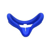 컴퓨터VR 스팀 VR 게임 소프트 실리콘 커버 페이스 커버 땀 방지 패드 oculus, 푸른