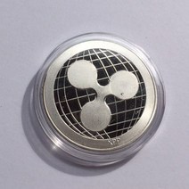 까마느 리플 코인 기념 주화 동전 비트코인, B.실버 3개세트