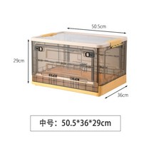 접이식 고양이 산소방 반려동물 이동식 아크릴 펫 산소흡입, 미디엄(50.5x36x29cm)
