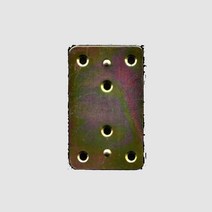 코너 평철 판 특대 72MM 43MM 100개 편철 철물 철 일자 쇠 사각 브라켓 보강