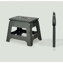 캠핑 경량 폴딩 체어 스툴 접이식 의자 캠핑용품 워터저그 쿨러 스탠드 받침대 올리브 S, 블랙L, 1개