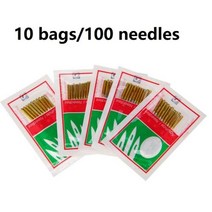 가정용미싱 내구성 피스 두 번째 홈 재봉틀 바늘 bro janome juki 가수 및 오래된 재봉틀용, NO14 90(100pcs)