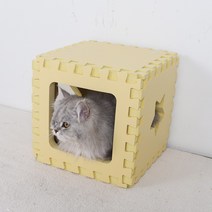 starcat 숨숨 큐브 캣타워 스타캣 퍼즐 캣타워, 1단