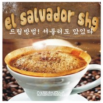 커피향기줍는남자 신선한커피 원두 엘살바도르 당일로스팅 350g, 커피메이커