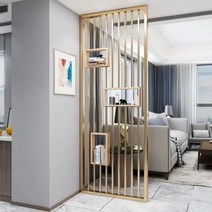 가벽시공공사 셀프가벽만들기 파티션 칸막이 공간분리 현대 스테인리스 스크린 입구 칸막이 거실 및 침실 대피소 가정용 금속 스크린, 맞춤 제작, A