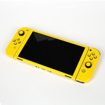 스키니스킨 닌텐도 스위치 OLED 컬러스킨 스티커 케이스 악세사리, 파스텔블루