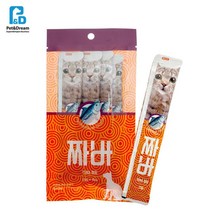 8개 짜먹는 유산균 고양이간식 참치짜바 추천 심장기능개선 피부관리