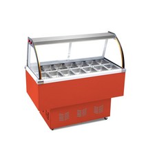 토핑냉장고 업소용반찬냉장고 반찬쇼케이스 셀프바, 길이 1.22 너비 0.64 높이 0.36미터