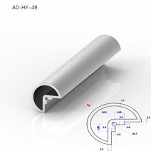 전기장비 소모품 하이 엔드 6061 알루미늄 압출 프로파일 맞춤형 기계 장비 컨트롤러 전원 PCB 케이스 코너 커넥터, 05 A0-HY-49_08 450