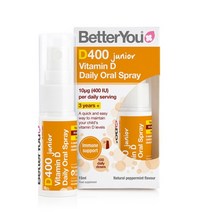 베러유 디400 주니어 데일리 비타민D 구강 스프레이, 15ml, 5개