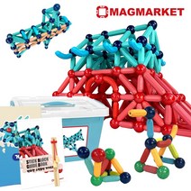 맥마켓 스틱자석블럭(4만원상당사은품) 164pcs/230pcs/310pcs 무배당일발송, 아키텍쳐세트-164pcs