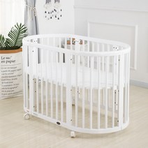 아기원목침대 다기능 신생아 인테리어 북유럽 소품, A