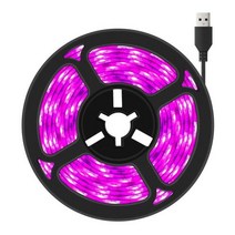 조립식비닐하우스 DC 5V USB LED 성장 빛 전체 스펙트럼 방수 UV Phyto 램프 실내 묘목 온실 수경 식물은 램프를 성장합니다, Not Touch+4M 180leds+Waterproo