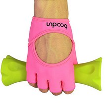 Anser 7150282 Woman Lycra Half Finger Girl Short Fingerless Gloves for Indoor Yoga Gym Fitness Body, 1