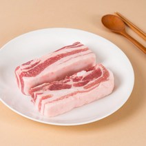 국산 최상급 통삼겹 500g 눈꽃살 한돈 캠핑요리 돼지고기