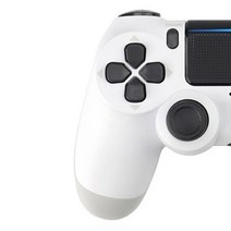 게임패드 스마트폰 소니 블루투스 컨트롤러 4ProiPad슬림PC게임 패드스팀태블릿 용 게임 조이스틱 PS4 무선, 한개옵션1, 01 white
