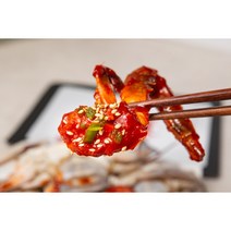 레드꽃게 연안부두 국내산 양념게장 양념게장 연평도 알베기, 수입 양념게장500g, 1, 1kg