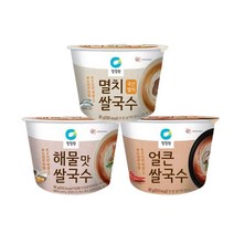 종가집 컵쌀국수 3종 92g x 12개 (해물 얼큰 멸치), 3) 멸치 컵쌀국수 92g x 12개