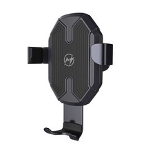 Universal Car Phone Holder GPS 지원 에어 벤트 마운트 클립 스탠드 중력 브래킷, 검은색