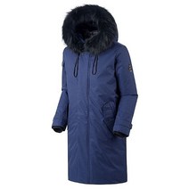 엘르골프 VF72003 남성 구스 다운 롱 패딩 점퍼