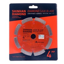 국산 다이아몬드 마른날 4인치 콘크리트 대리석 절단 석재 석판재 블록 벽돌 컷팅 돌캇팅날 그라인더 절단석 절단날 그라인더날 세멘 절단 레이져 건식용 팁쇼 팁쏘