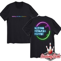 햄머 - H11 네온 로고 라운드 볼링티셔츠 / 기능성원단 / 남여공용 / 볼링티