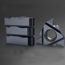 1Pcs 16ER DMA 초경 밀링 인서트 나이프 블레이드 엔드 밀 선반 페이스 커터 공구 HRC45 스틸 용 커팅 머신, 16 16ER  14W