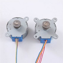 스테퍼모터 고토크 35BYJ46 스테퍼 모터 영구 자석 기어 소형 가습기 수리 DC 5V 12V 24V, 한개옵션0
