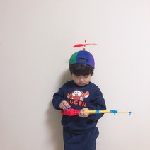 마이랑 프로펠러모자 남아 여아 남여공용모자 바람개비 모자 야외활동 햇빛가리개 패션아이템 키즈모자 무지개 모자