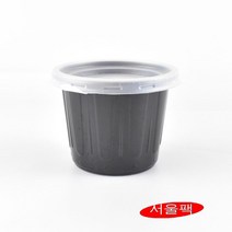 75소 치킨무용기 다용도컵75 AJ 75파이 소 검정 소스배달용기 75용기 1000개SET