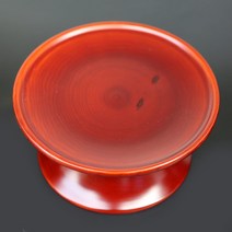 원형접시 대형 제사용품 물푸레목 제례 제기 나무접시