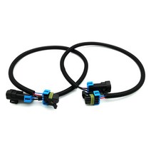 Camaro 2010-2013 용 산소 O2 센서 헤더 연장 하네스 2 개 코르벳 LS2 LS3 LS7 2005-2013 용, 기본