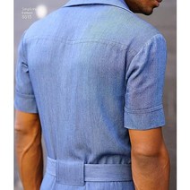 Simplicity US8615AA 남성용 오버롤 및 점프수트 바느질 패턴 Mimi G Style 사이즈 34 42 미국직송 308287