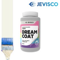 제비스코 드림코트 0.5L 벽지페인트 친환경 수성페인트, 화이트, 1개