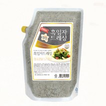 평강참맛 흑임자 드레싱 2kg 1봉