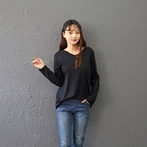 아이우먼 머스트심플브이티 WWw076M301 빅사이즈
