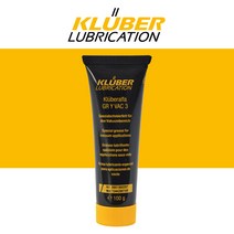[KLUBER] 크리버 FOMBLIN Y VAC 3 #090190 (크리버/불소계 진공그리스/백색) 100gr/TUBE, 1개