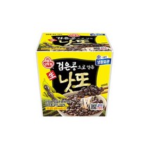 오뚜기 검은콩으로 만든 생낫또 일본음식 간편식 건강식 153g 1세트