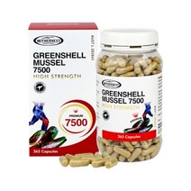 마더네스트 그린쉘머슬(초록입홍합) 7500mg 365caps, 1개, 300g