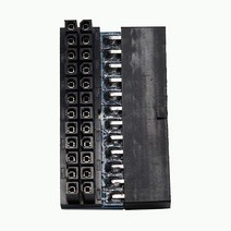 WLGQ ATX 암-수(6핀 및 8핀) 데스크탑 그래픽 카드용 180도 각도 어댑터, 24PIN