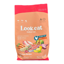 [고양이운동사료] Lookeat 룩잇 프로바이오틱스 가수분해단백질 고양이 사료, 룩잇 캣 체중관리 치킨 1.6kg
