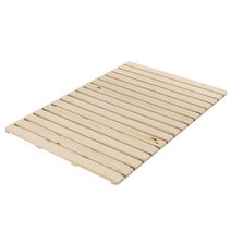 접이식 침대판 우드 롤링 원목 깔판 저상 조립식 매트리스 받침 깔판 팔레트, A 침대 롤링 깔판