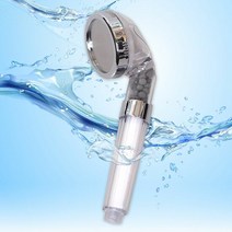 수돗물 녹물 제거 정수 샤워기 헤드 본품 필터내장 녹물제거헤드, 단품