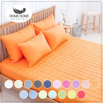 홈홈베딩 40수 순면 어반 누빔 매트리스커버 S / SS / D / Q / K