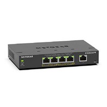 NETGEAR 5 포트 PoE 기가비트 이더넷 플러스 스위치(GS305EP) 스위칭허브